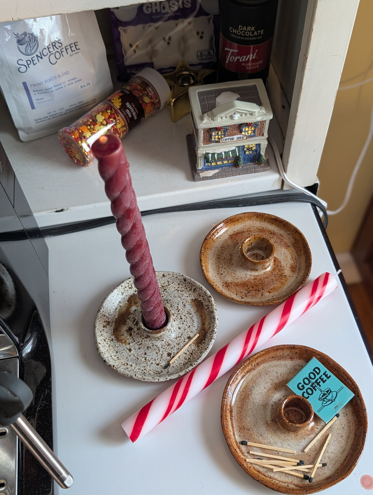 Cosy Candlestick Holder